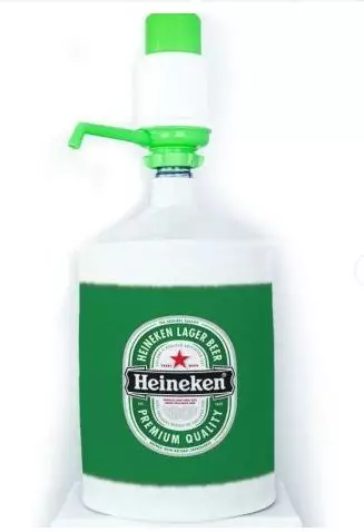 Чехол на бутыль "Heineken"